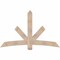 Ekena Millwork Alberta Smooth Timber Gable Bracket, Douglas Fir, 72"W x 45"H x 5 1/2"D x 5 1/2"F, 15/12 Pitch GBW072X45X0606ALB00SDF - alternate 1